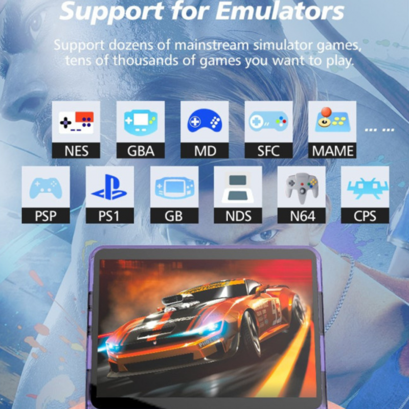 Портативна ігрова приставка R36S з ретро іграми